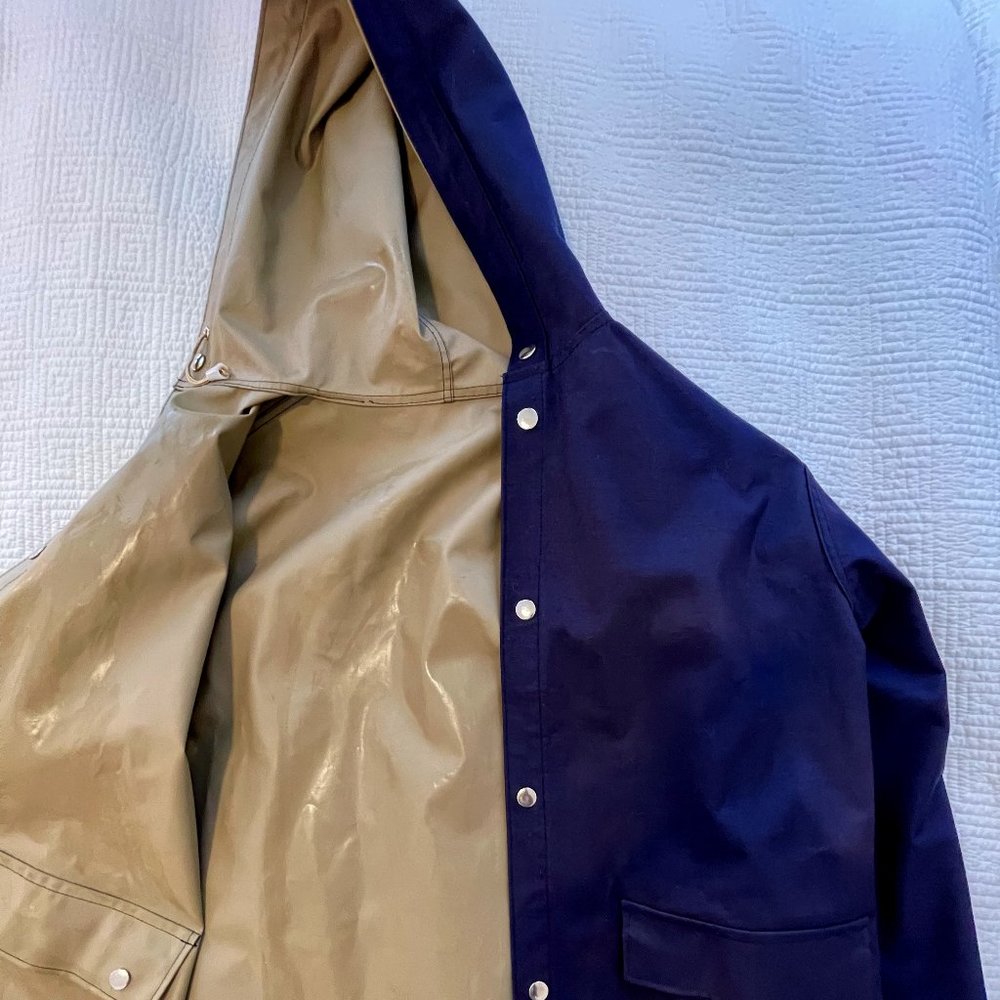 Vintage Reversible Raincoat